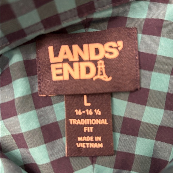 Mens Lands End Cool Max shirts. Size Large - Picture 3 of 7